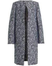 TOTEME - Collarless Floral Coat - Lyst