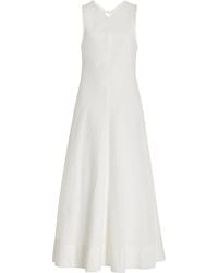 Proenza Schouler - Juno Cotton Broderie Anglaise Midi Dress - Lyst