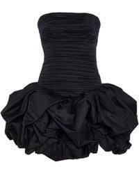 Aje. - Violette Bubble-Hem Cotton Mini Dress - Lyst