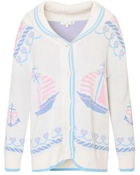 LoveShackFancy - Aribella Cotton Cardigan - Lyst