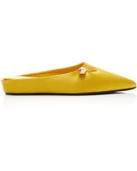 Herbert Levine - Sleep On It Satin Mules - Lyst
