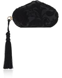 Marlies Grace - Exclusive La Isla Marlies Lace-Trimmed Wooden Clutch - Lyst
