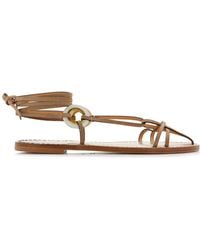 Amanu - The Rongai Suede Sandals - Lyst