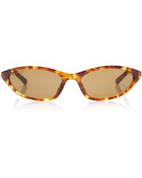 Balenciaga - Neo Cay-Eye Acetate Sunglasses - Lyst