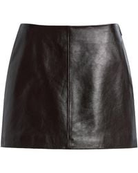 Arma - Melody Palermo Leather Mini Skirt - Lyst