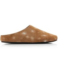 St. Agni - Printed Pony Hair Mules - Lyst