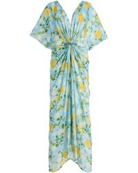 VERANDAH - Hand-Draped Viscose-Cupro Gown - Lyst