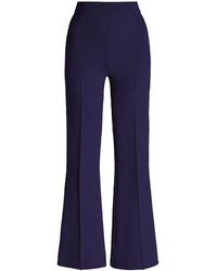 High Sport - Kick Stretch-cotton Knit Cropped Flared Pants - Lyst