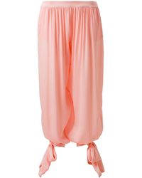 Siedres - Mishka Low-Rise Plissé Harem Pants - Lyst