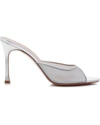 AMINA MUADDI - Alexa Mesh Mules - Lyst