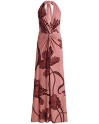 ANDRES OTALORA - Exclusive Pura Maxi Halter Dress - Lyst