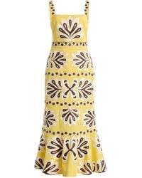 Alexis - Sirena Cotton Midi Dress - Lyst