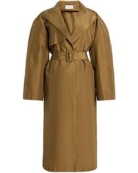 The Row - Amapola Silk Coat - Lyst