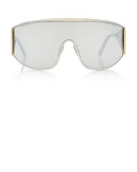Loewe - Signature Square-frame Metal Sunglasses - Lyst