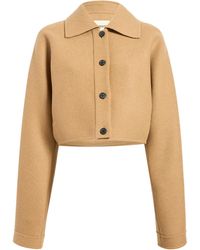 KHAITE - Sue Double-faced Wool Jacket - Lyst