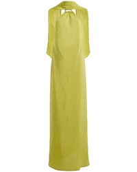 ILA THE BRAND - Exclusive Selora Plissé Maxi Dress - Lyst