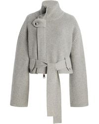 Brandon Maxwell - The Neal Belted Cashmere Sweater - Lyst