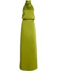 Bevza - Exclusive Hustka Satin Maxi Dress - Lyst