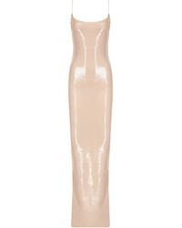The New Arrivals Ilkyaz Ozel - Isis Sequined Maxi Dress - Lyst