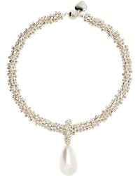Julietta - The Pearl Drop Necklace - Lyst