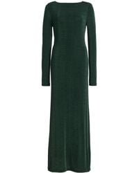 Significant Other - Luna Draped Jersey Open-Back Maxi Dress - Lyst