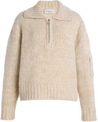Brandon Maxwell - The Posie Cashmere-Blend Sweater - Lyst