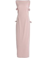 BERNADETTE Vera Strapless Jacquard Maxi Dress in Green | Lyst