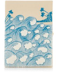 Olympia Le-Tan - Exclusive Waves Book Clutch - Lyst