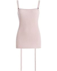 AISLING CAMPS - Convertible Wool Tank Top - Lyst