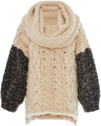 Tuinch Exclusive Cable-knit Cashmere Sweater - Brown