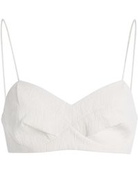 Ashlyn - Exclusive Mason Cotton Jacquard Bralette - Lyst