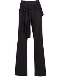Coperni - Jersey Wrap Pants - Lyst