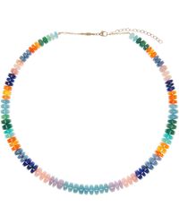 Jacquie Aiche - Exclusive La Isla 14K Beaded Necklace - Lyst