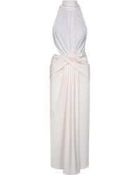 Johanna Ortiz - Retro Draped Maxi Dress - Lyst
