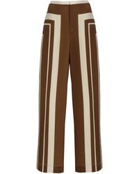SIR. - Exclusive Pietra Silk Straight-Leg Pants - Lyst