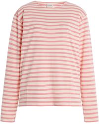 Closed - Long Sleeve Striped Cotton Top - Lyst