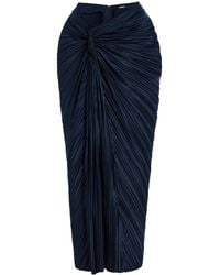 Cult Gaia - Sonoma Plisse Maxi Skirt - Lyst