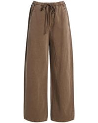 Citizens of Humanity - Aurora Pull-On Cotton-Flax Sweatpants - Lyst