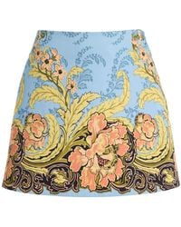 Cara Cara - Chrissy Cotton-Sateen Mini Skirt - Lyst