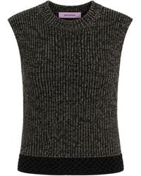MACCAPANI - Giuly Cotton-Blend Top - Lyst
