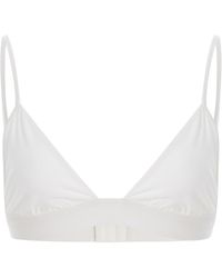 ÉTERNE - Modal-Lycra Triangle Bralette - Lyst