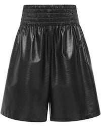 Bottega Veneta - Leather Shorts - Lyst