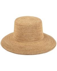 Lack of Color - The Inca Wide Raffia Bucket Hat - Lyst