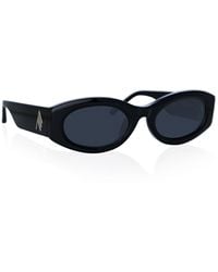 The Attico - Berta Round-frame Acetate Sunglasses - Lyst
