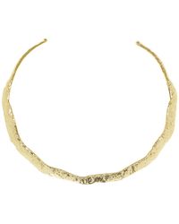 Sylvia Toledano - Bianca Golden Brass Necklace - Lyst