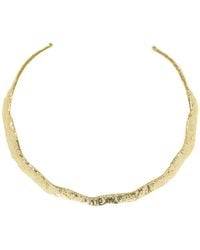 Sylvia Toledano - Bianca Golden Brass Necklace - Lyst