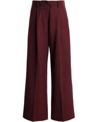 Proenza Schouler - Halima Wool Gabardine Pants - Lyst