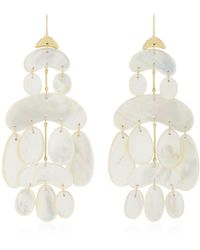 Ten Thousand Things - 18k Yellow Gold Mother Of Pearl Chandelier Earrings - Lyst
