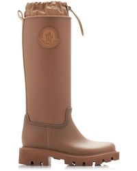 Moncler - Kickstream Rubber Rain Boots - Lyst