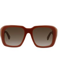 Loewe - Signature Square-frame Acetate Sunglasses - Lyst